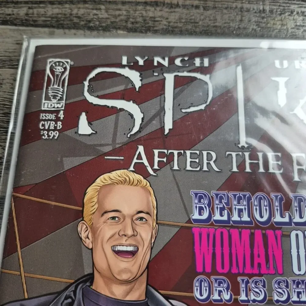 Spike After The Fall #4 CVR-B Comic Book 2008 IDW Publishing Buffy Vampire Sharp